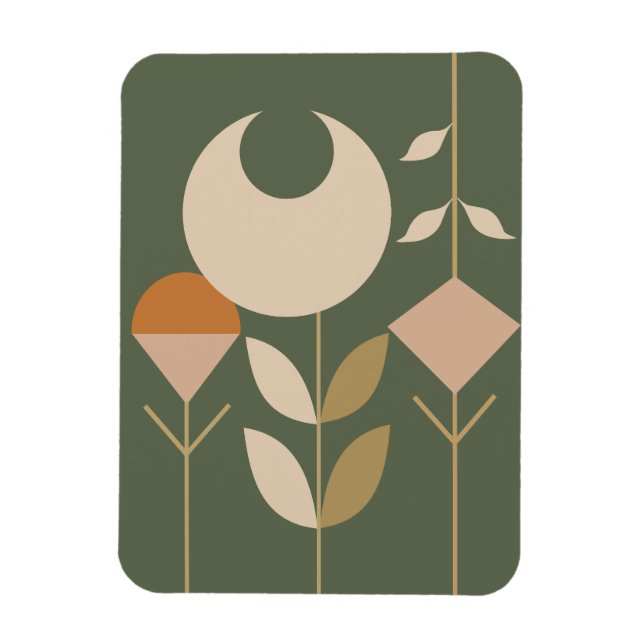 Íman Boho Abstrato Lily (Vertical)