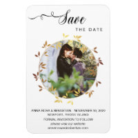*~* Boho Boho Botânico FOTO De Casamento Salve A D