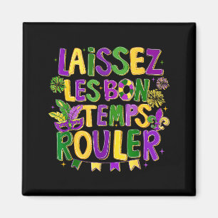 Íman Boho Laissez Les Bon Temps Rouler Mardi Gras 2026