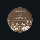 Íman Boho Wildflower Fllower Floral Casamento<br><div class="desc">Estes são os "Boho Wildflower Flower Wild Flower Floral Horden Magnets"!</div>