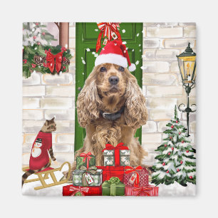 Íman Boker Spaniel Dog Natal
