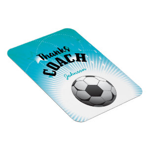 Íman Bola das estrelas azuis do Aqua do treinador do