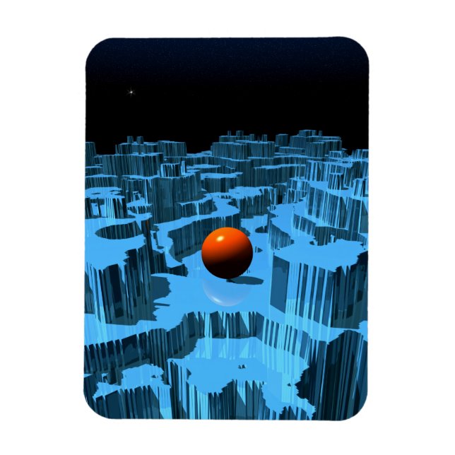 Íman Bola de Balanceamento (Vertical)