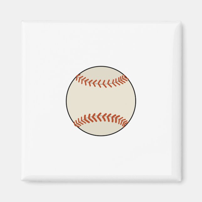 Íman Bola de Baseball (Frente)