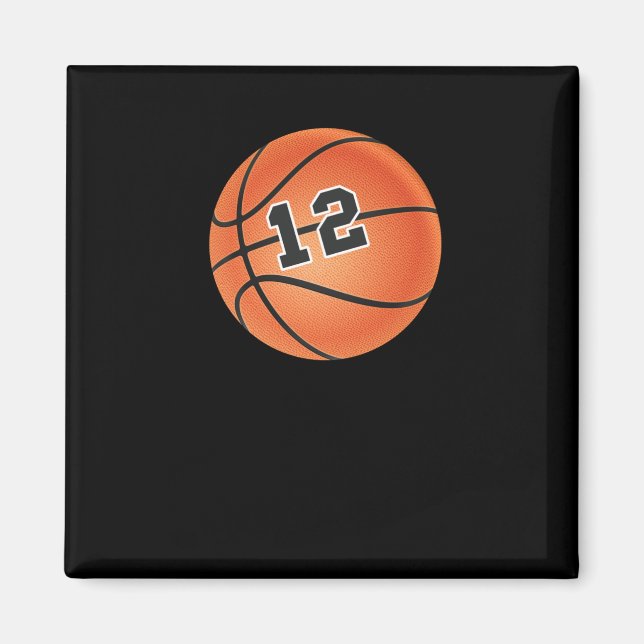 Íman Bola de Basquete 12 (Frente)