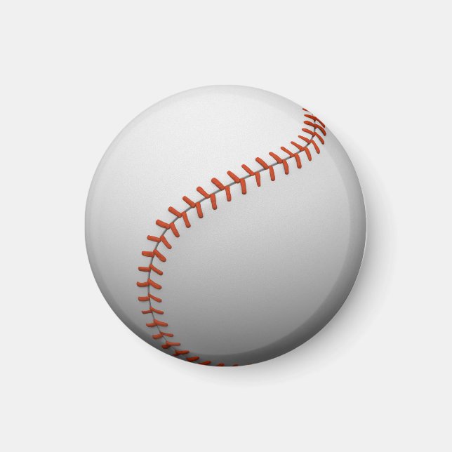 Íman bola de beisebol 3D (Frente)