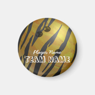 Íman Bola de boliche - Amarelo