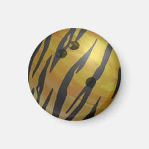 Íman Bola de boliche - Amarelo