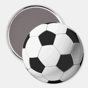 Íman Bola de Futebol 3D Realista Fã de Futebol