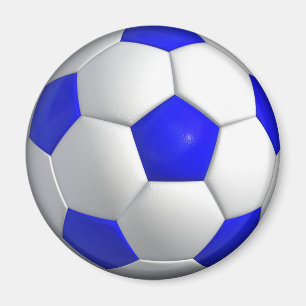 Íman Bola de Futebol Azul