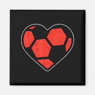 Íman Bola de Futebol de Coração Dia dos Namorados Prese