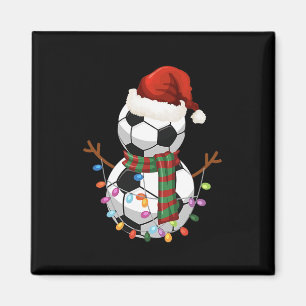 Íman Bola de Futebol Ll Boneco de Neve Chapéu de Papai