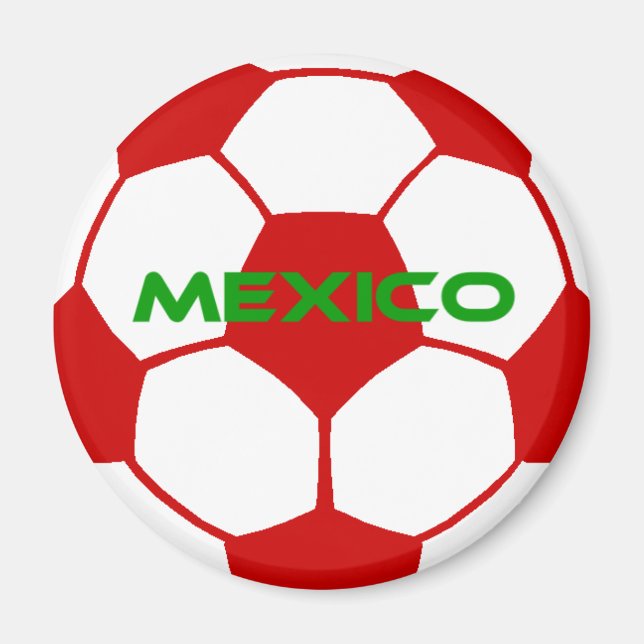 Íman bola de futebol mexicana (Frente)