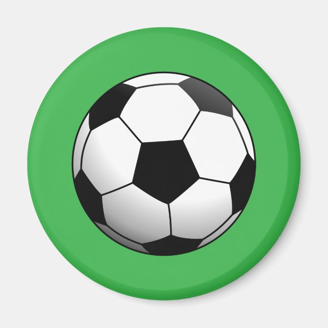 Íman Bola de Futebol no Verde (Frente)