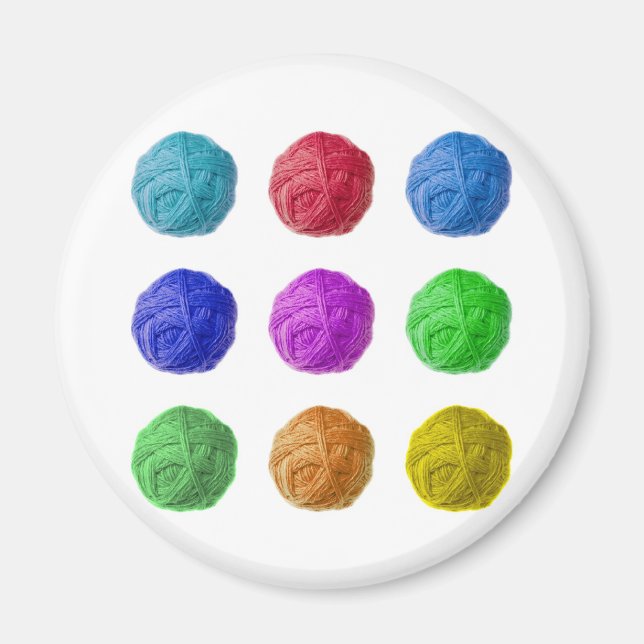 Íman bola de lã (Frente)