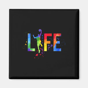 Íman Bola de Mens de Basquete é o Life Watercolor Basba