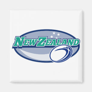 Íman bola de rugby Nova Zelândia