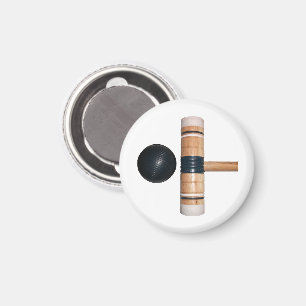 Íman Bola e malho de Croquet