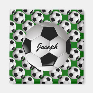 Íman Bola Personalizada de Futebol no Padrão de Futebo