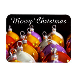 Íman Bolas de Natal 2 Feliz Magneta de Natal