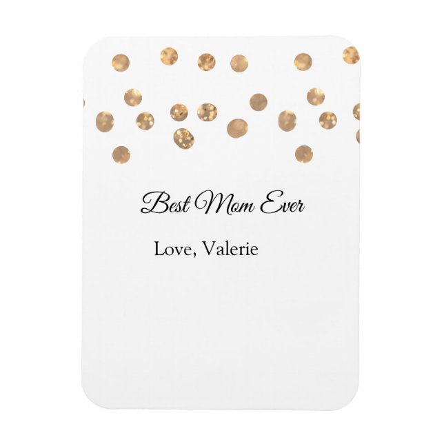 Íman Bolas de ouro brilham melhor mãe que nunca adicion (Vertical)