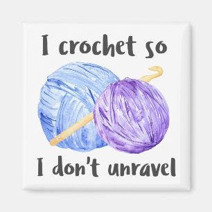 Íman Bolas do Crochet do fio