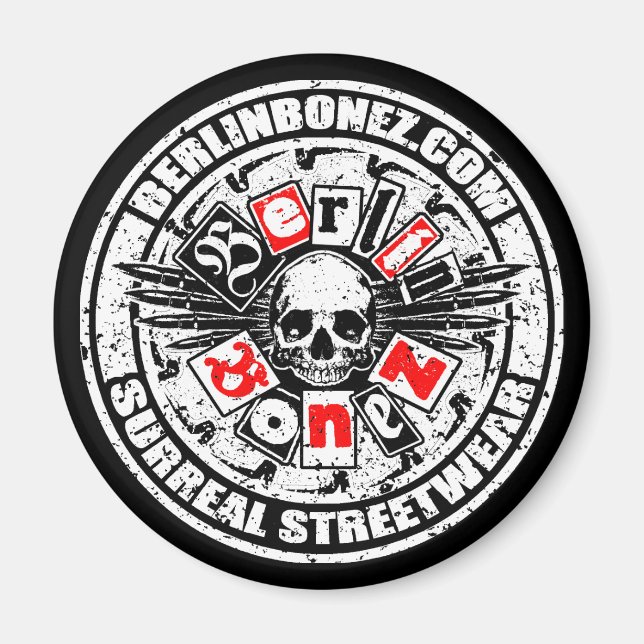 ÍMAN BOLETAS DO SKULL 'N' (Frente)