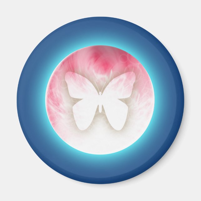 Íman Bolhas de Borboleta (Frente)