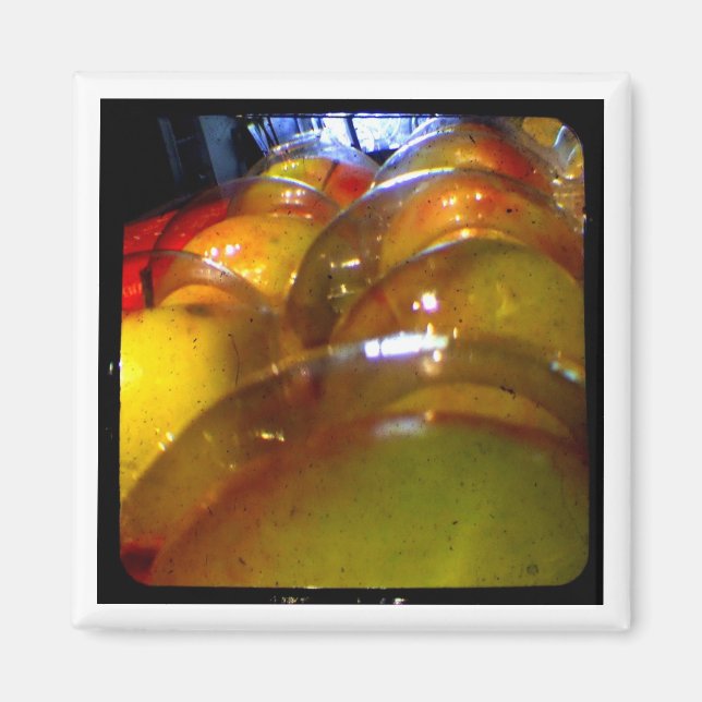 Íman bolhas de maçã (Frente)