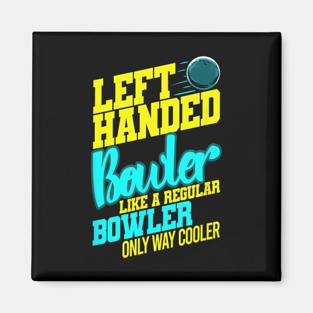 Íman Boliche à Esquerda Byll Byll Humor Boliche Striker (Frente)