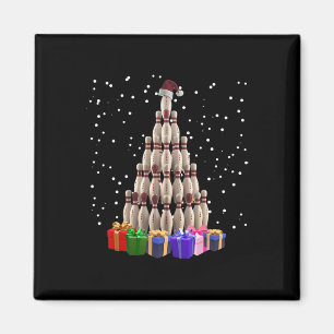 Íman Boliche Árvore de Natal Engraçado Família Xmas Cor