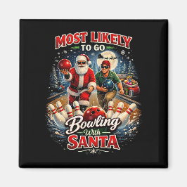 Íman Boliche com Papai Noel
