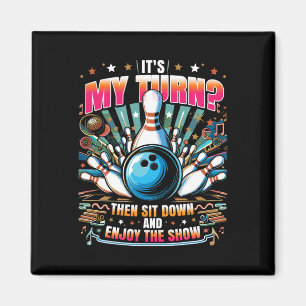 Íman Boliche Engraçado Bowler 1