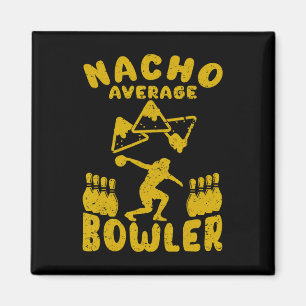 Íman Boliche Engraçado Nacho Média Bowler Cinco De Mayo