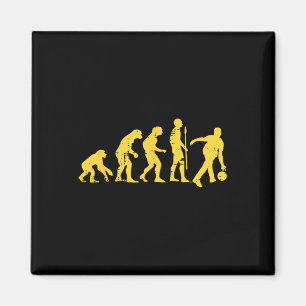 Íman Boliche Evolutiva Humana Engraçada Bowler Men Mulh