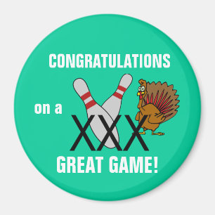 Íman Boliche Parabéns Magnet