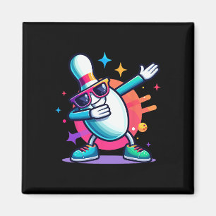 Íman Boliche Pin Dabbing Sungles Bowler Player Kids Boy