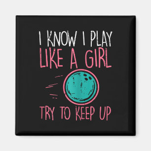 Íman Boliche Que Eu Toco Como Menina Brincadeiras Garot