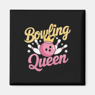 Íman Boliche Rainha Bowler Boliche Engraçada