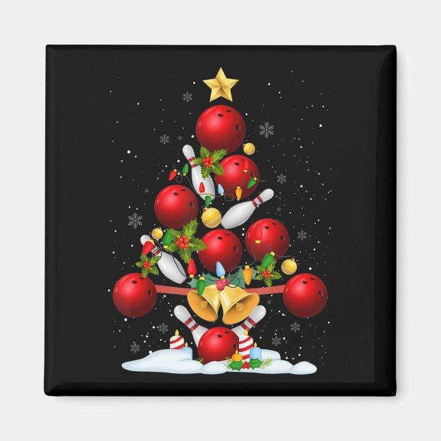 Íman Boliches Divertidas Luzes De Árvore De Natal Dão P (Frente)