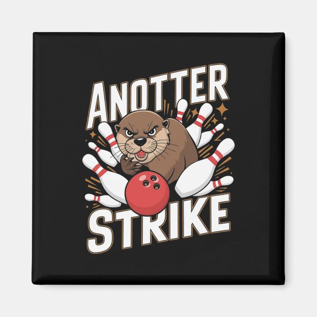 Íman Boliches Engraçadas - Anotter Strike Otter (Frente)