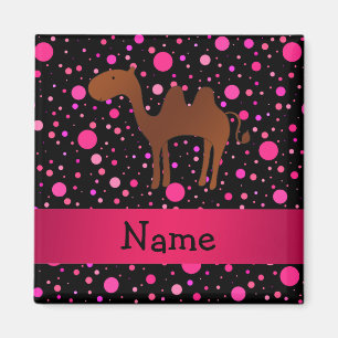 Íman Bolinhas conhecidas personalizadas do rosa do