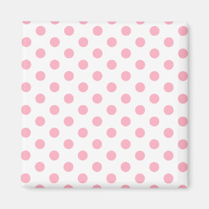 Íman Bolinhas cor-de-rosa