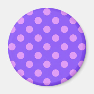 Íman bolinhas de Lilac na periwinkle