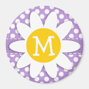 Íman Bolinhas do roxo da lavanda