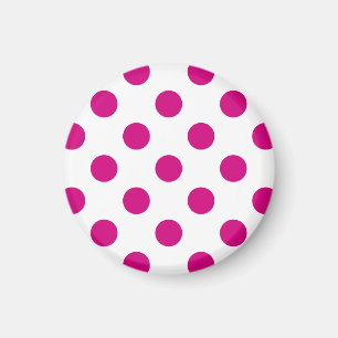 Íman bolinhas Fuchsia