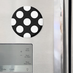 Íman Bolinhas Pretas e Brancas, Padrão de Bolinhas