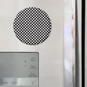 Íman Bolinhas Pretas e Brancas, Padrão de Bolinhas