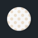 Íman Bolinhas Tan<br><div class="desc">Bolinhas em tons de branco</div>
