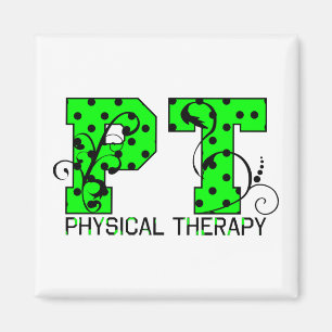 Íman bolinhas verdes e pretas da pinta